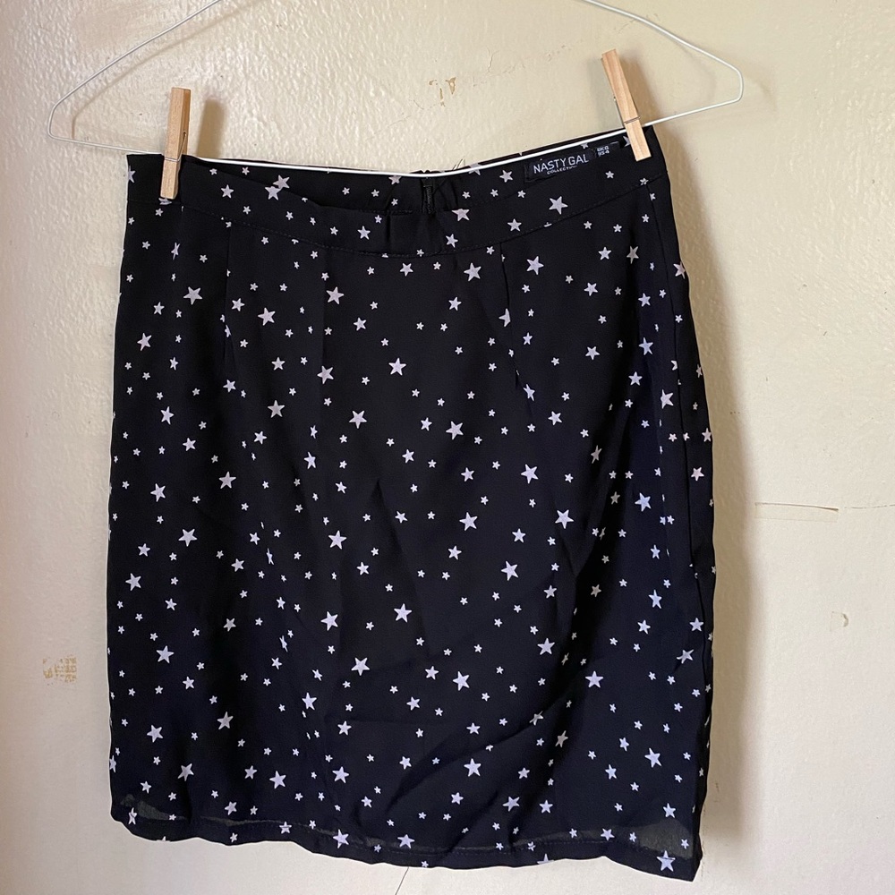 High Waisted Star Skirt (Never Worn)